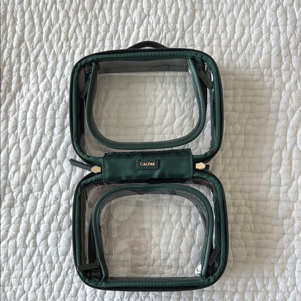 Calpak Small Clear Cosmetics Case